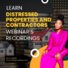 Webinar : Distressed Properties and Contractors